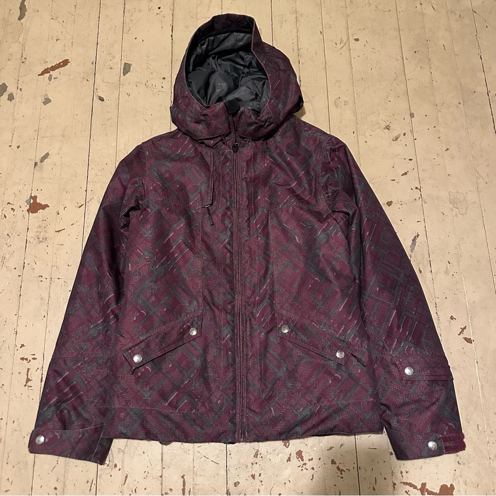 Y2k Oakley Womens Snowboarding Puffer Coat